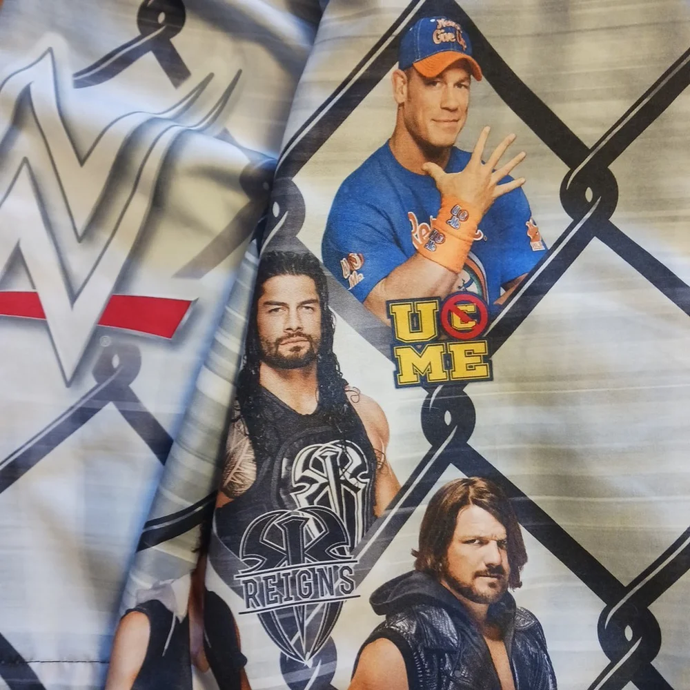 WWE Boys Graphic Swim Trunks Size 14/16 Summer Bathing Suit Shorts 2018